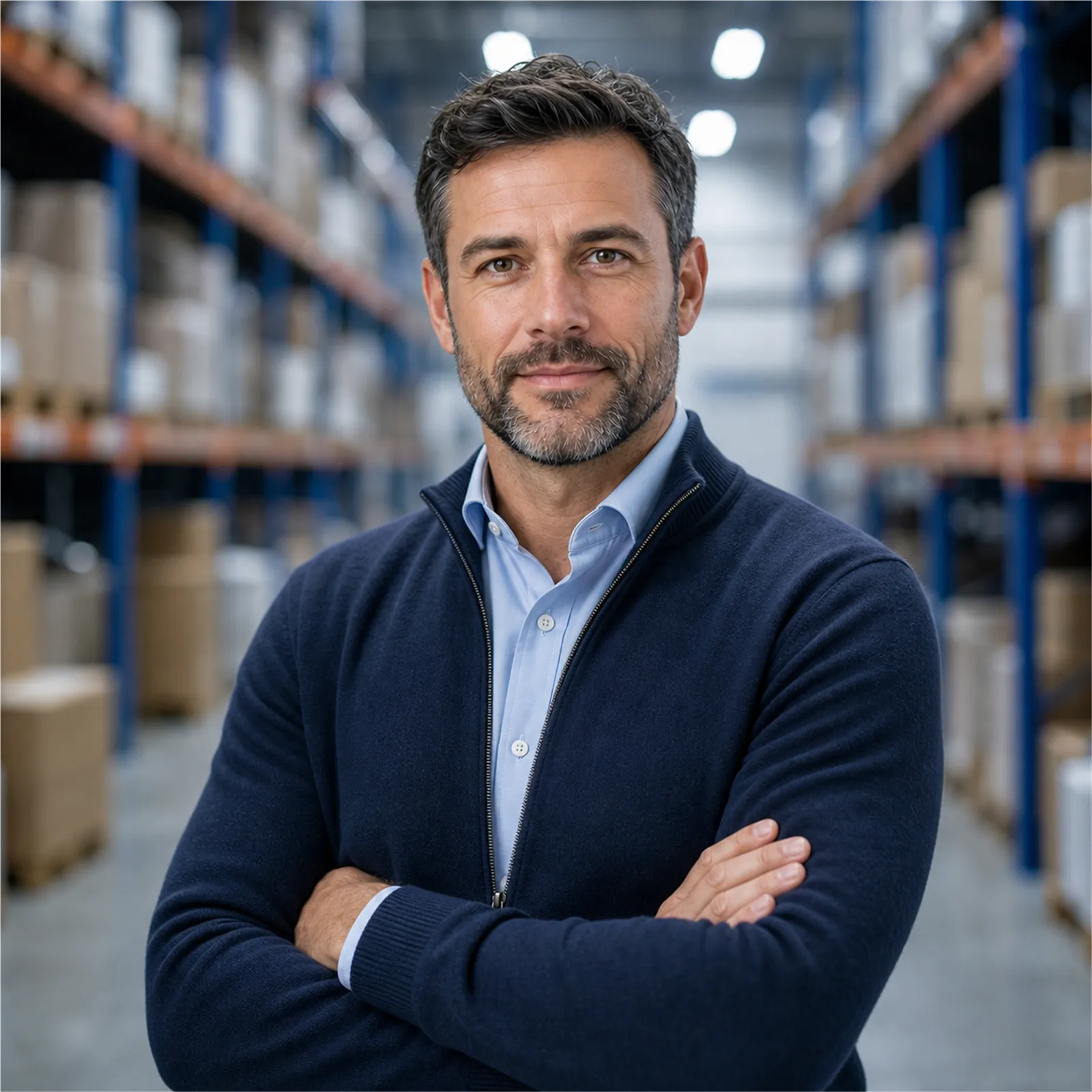 Portrait d'un expert logistique