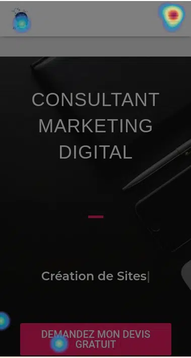 Comment optimiser une landing page ? 1 heatmap hugo mazurier escoula