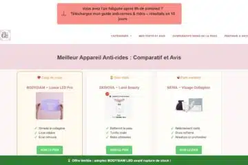 appareil-antirides.fr : 8 600 clics sur un seul article 1 cas concret appareil antirides